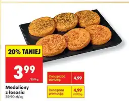 Biedronka Medaliony z łososia Biedronka oferta
