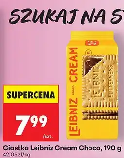 Biedronka Ciastka Cream Choco Leibniz oferta