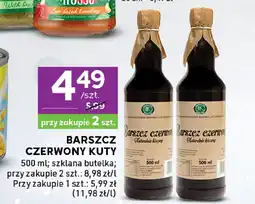 Stokrotka Barszcz czerwony 500 ml Kuty oferta