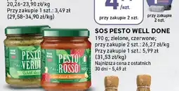 Stokrotka Sos pesto zielone Well Done oferta