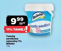 Netto Twaróg Miletto oferta