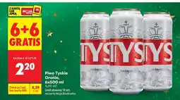 Biedronka Piwo Tyskie oferta