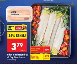 Biedronka Filet z mintaja Marinero oferta