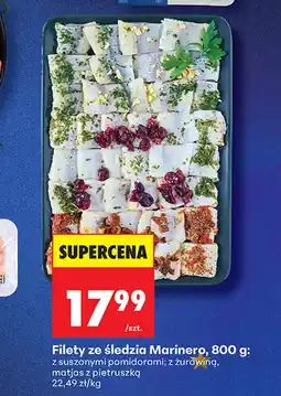 Biedronka Filety śledziowe Marinero oferta