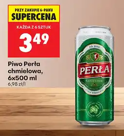 Biedronka Piwo Perła oferta