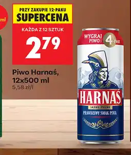Biedronka Piwo Harnaś oferta