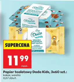 Biedronka Papier toaletowy Dada oferta