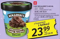 Selgros Lody Ben & Jerry's Chocolate Fudge Brownie 465 ml oferta