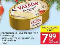 Selgros Ser Camembert 180 g, Ser Brie 200 g Valbon oferta