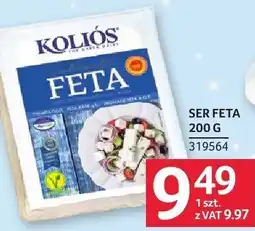 Selgros Ser Feta 200 g Kolios oferta
