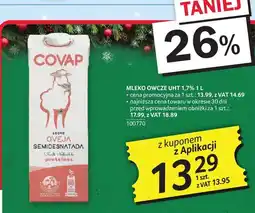 Selgros Mleko owcze UHT 1,7% 1 l Covap oferta