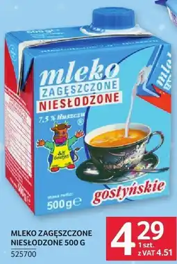 Selgros Mleko zagęszczone niesłodzone 500 g Gostyńskie oferta
