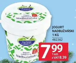 Selgros Jogurt Nadbużański naturalny 1kg Kuchnia Lubecka oferta