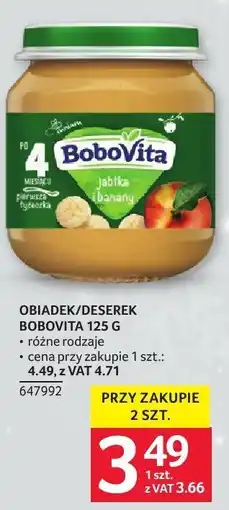 Selgros Obiadek/deserek BoboVita 125 g oferta