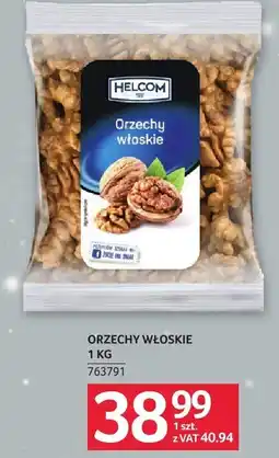 Selgros Orzechy włoskie 1 kg Helcom oferta