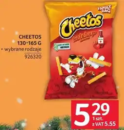 Selgros Chipsy Cheetos 130-165 g • wybrane rodzaje oferta
