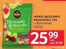 Selgros Mieszanka krakowska 1 kg • różne rodzaje Wawel oferta