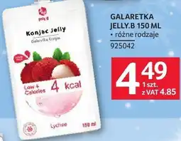 Selgros Galaretka jelly.B różne rodzaje Konjac jelly oferta