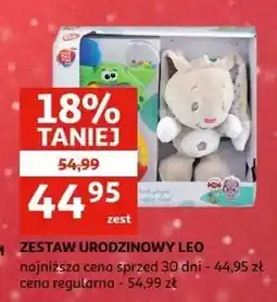 Auchan Zestaw urodzinowy leo One Two Fun oferta