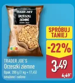 ALDI Orzeszki ziemne Trader Joe's oferta