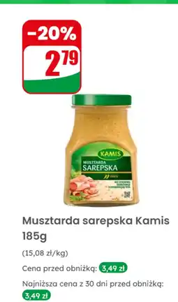 Dino Musztarda sarepska 185 g Kamis oferta