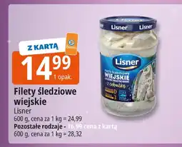 E.Leclerc Filety śledziowe wiejskie Lisner oferta