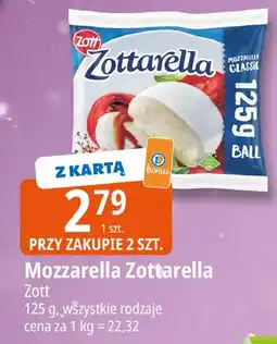 E.Leclerc Mozzarella Zottarella Zott oferta