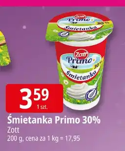 E.Leclerc Śmietanka Primo 30% Zott oferta