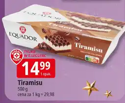 E.Leclerc Tiramisu Equador oferta