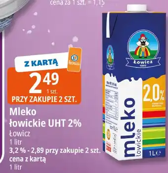 E.Leclerc Mleko łowickie UHT 2% Łowicz oferta