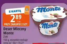 E.Leclerc Deser mleczny Monte Zott oferta
