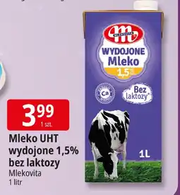 E.Leclerc Mleko UHT wydojone 1,5% bez laktozy Mlekovita oferta