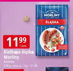 E.Leclerc Kiełbasa śląska Morliny Animex oferta