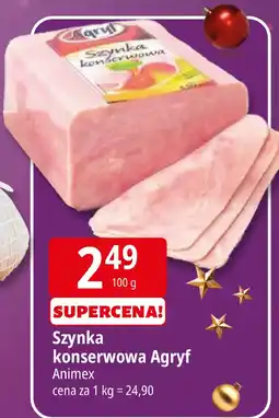 E.Leclerc Szynka konserwowa Agryf Animex oferta