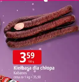 E.Leclerc Kiełbasa dla chłopa Kabanos oferta