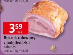 E.Leclerc Boczek rolowany z poledwiczką Kabanos oferta