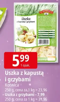E.Leclerc Uszka z kapustą i grzybami Kołwica oferta