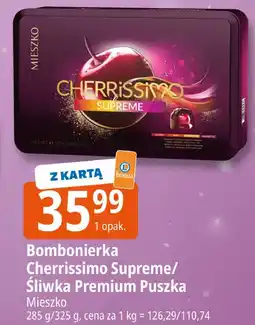 E.Leclerc Bombonierka Cherrissimo Supreme/Śliwka Premium puszka Mieszko oferta