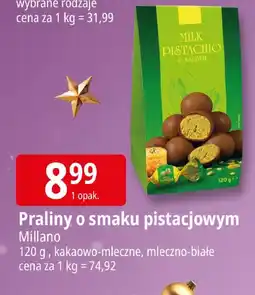 E.Leclerc Praliny o smaku pistacjowym Millano oferta