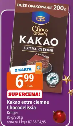 E.Leclerc Kakao extra ciemne Chocodelissia Kruger oferta