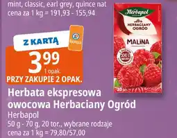 E.Leclerc Herbata ekspresowa owocowa Herbaciany Ogród Herbapol oferta