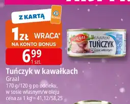 E.Leclerc Tuńczyk w kawałkach Graal oferta