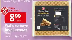 E.Leclerc Wafle tortowe bezglutenowe Leclerc oferta