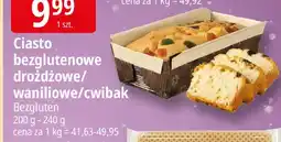 E.Leclerc Ciasta bezglutenowe drożdżowe/waniliowe/ćwibak Bezgluten oferta