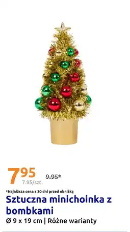 Action Sztuczna minichoinka z bombkami oferta