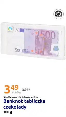 Action Banknot tabliczka czekolady oferta