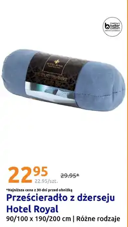 Action Prześcieradło z dżerseju Hotel Royal oferta