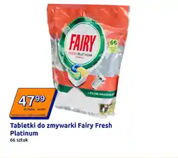 Action Tabletki do zmywarki Fairy Fresh Platinum oferta