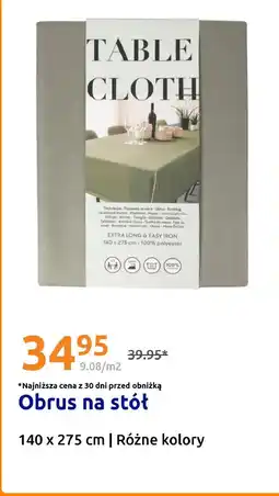 Action Obrus na stół oferta