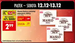 Biedronka Masło ekstra z polskiej mleczarni 200 g oferta